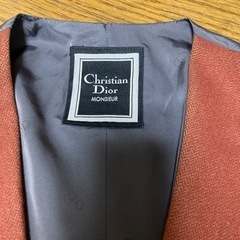 クリスチャンディオール　ベスト　メンズの画像