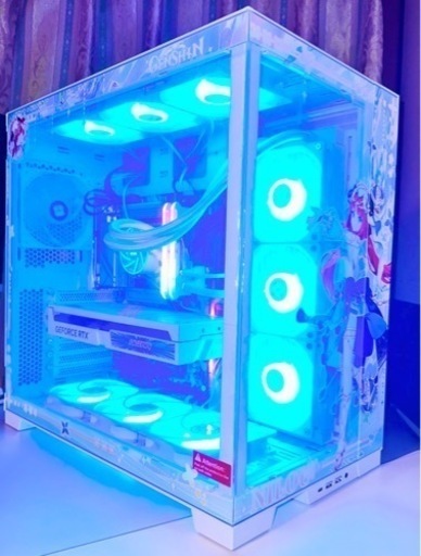 新品　ゲーミングPC i5-13500/メモリ32GB/SSD1TB/RTX4060 8GB/RGBファン×7/RGB簡易水冷/Windows11 Pro LIAN LI ニィロウ限定ケース 原神