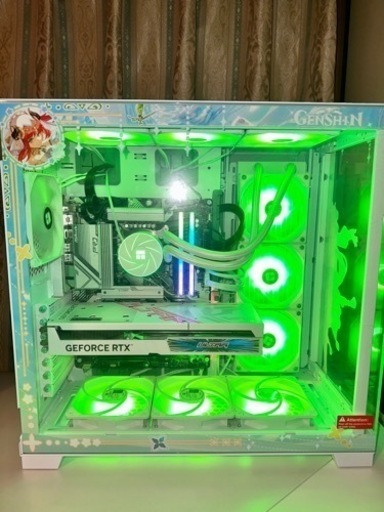 新品　ゲーミングPC i5-13500/メモリ32GB/SSD1TB/RTX4060 8GB/RGBファン×7/RGB簡易水冷/Win