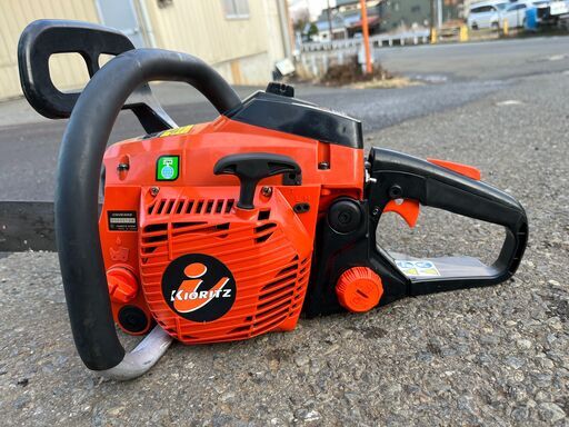 現物確認歓迎 初期不良安心対応 ソーチェーン新品 整備済 かけ易い 共立 35.8cc チェーンソー iスタート CSVE355 本体 バーサイズ350mm