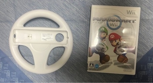 Wiiソフト　マリオカートWii ハンドルセット
