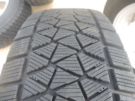 スタッドレス ブリヂストン ブリザック DM-V2 225/65R17 + エコフォルム アルミホイール 4本セット
