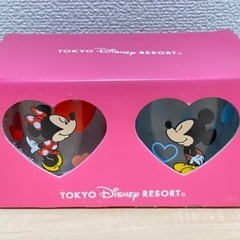 【未使用品】ディズニー　ペアグラス