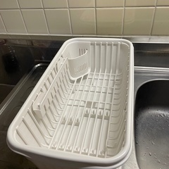 水切り食器カゴ（幅24.5cm×奥行45cm×高さ15.5cm）　の画像