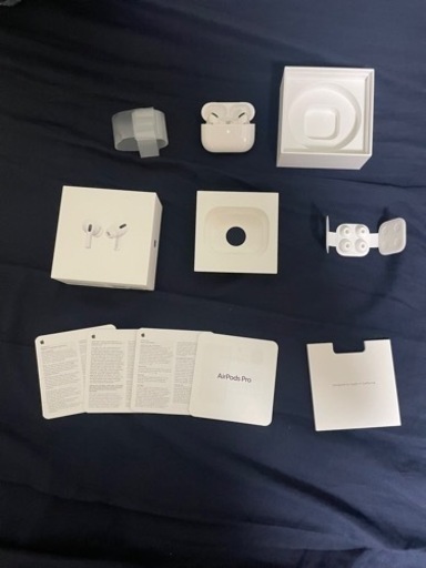 【終了しました】AirPods Pro第1世代 MWP22J/A 2019年製 ノイズあり