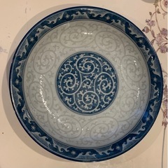 美濃焼　深鉢と大皿の2点の画像
