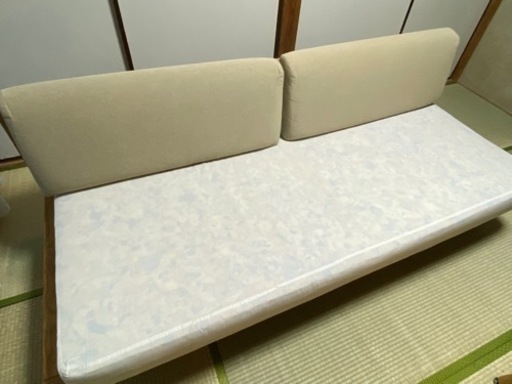 無印良品　ソファベッド　廃盤品　ベッドフレーム　ソファ　デイソファ