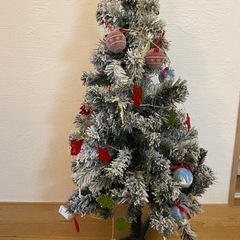 再値下げ　クリスマスツリー➕オーナメント、電飾