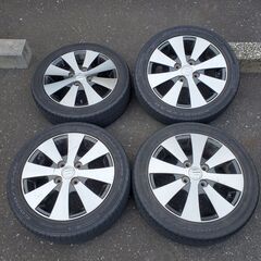 165-55R-14 純正アルミホイール ４本