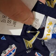 キッズ☆エプロン☆100～120☆三角巾付きの画像