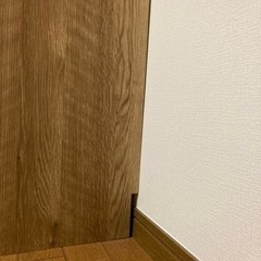 【お譲り先決まりました】0円 ダイソン収納 掃除機ラック 大きめ収納ケース 木目調 木製の画像