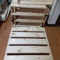 パレットベッド　50☓50☓10ｃｍ　8枚　すのこ　ベッド