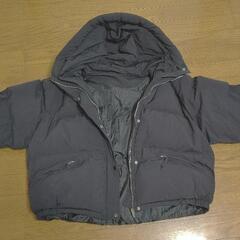 レディースショートダウンジャケットLサイズの画像