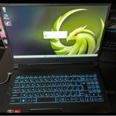 MSIゲーミングノートPC Alpha15 Ryzen7&RX6600M搭載の画像