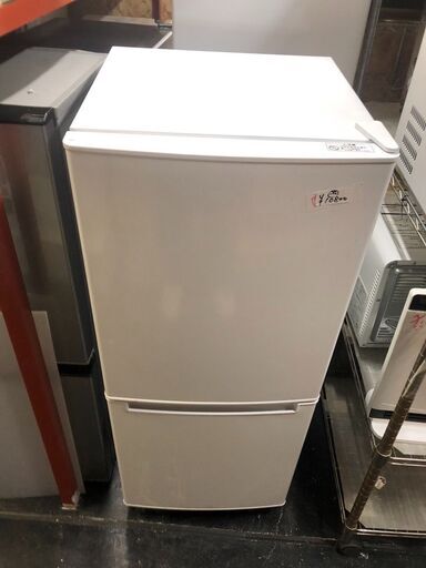 ☆中古￥10,800！ニトリ　106㍑2ドア冷蔵庫　家電　2020年製　NTR-106型　幅48㎝ｘ奥行49㎝ｘ高さ113㎝　【BB015】