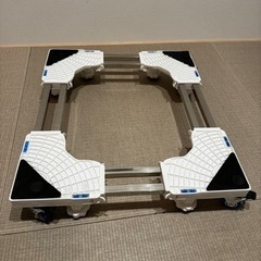 洗濯機　スライド台　キャスター付き