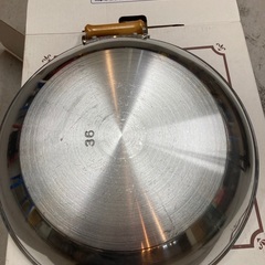 値下げしました　ホクア　中華鍋36cm中古の画像