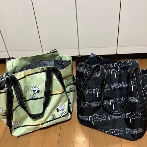 SNOOPYの大きめバッグ