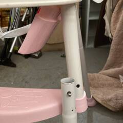 子供 赤ちゃん イス 椅子 高さ調整 脚部外して普通のイス ハイローチェア チェアの画像