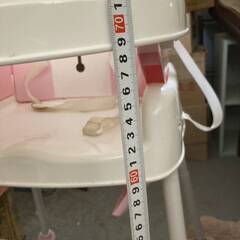 子供 赤ちゃん イス 椅子 高さ調整 脚部外して普通のイス ハイローチェア チェアの画像