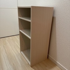 棚（仕切り位置の調整可能）、中古