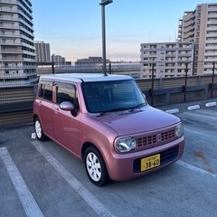 スズキ　アルトラパン　ツートン　ピンク