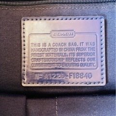 【coach】 中古・ショルダーバッグ！！の画像