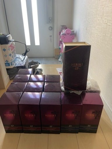 響21年4本と響17年10本引き取り場所千葉県船橋市になります。