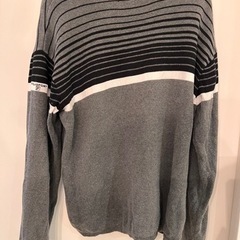FILA SPORTS メンズセーター　Lサイズ　綿100%の画像