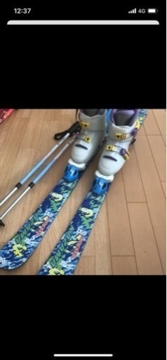 ジュニア　子供用　スキーセット　106センチ116 センチ　2組セット