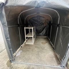 サイクルハウス3台用の画像