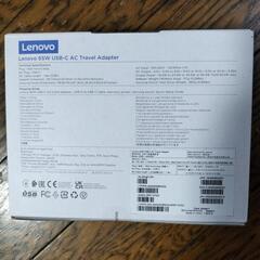 Lenovo 65W USB-C AC Travel Adapterの画像