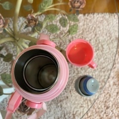 ステンレスボトル　ディズニープリンセス　スケーターSTGC6 ハンドルコップ付きの画像