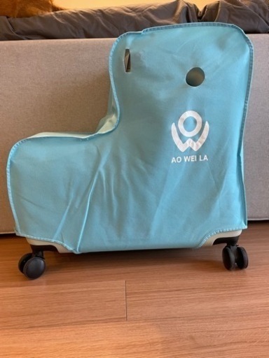 子供が乗れるキャリーバッグ