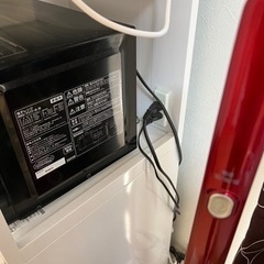 定価2万円越え米びつ付きレンジ台　超美品の画像