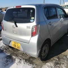 ミライース　低燃費　4WD　車検付き　冬タイヤ　エンジンスターター　ナビ　すぐ乗れる☆の画像