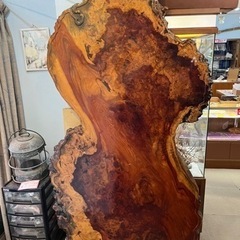 特大 瘤花梨 テーブル の画像