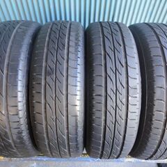 ブリヂストン　NEXTRY Ecopia　165/60R15　4本　9.5分溝2本と9分溝2本　程度良好！
