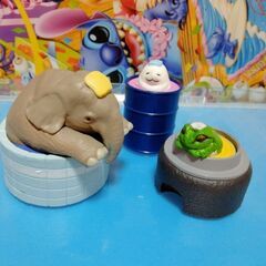 入浴中　アニマル　ガチャ