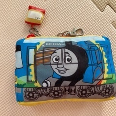 トーマス　コードリール付きパスケース