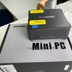 LG　PCモニター+モニターアーム+miniPCの画像