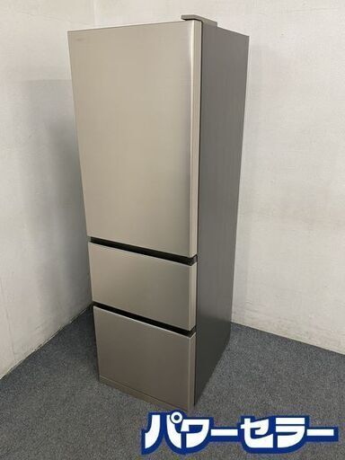 日立/HITACHI R-V32KV N 冷蔵庫 315L 右開き 3ドア シャンパン スリムサイズ 幅54cm 2019年製 中古家電 店頭引取歓迎 R7910