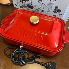 値下げ【状態良好】BRUNOコンパクトホットプレート&たこ焼きプレート