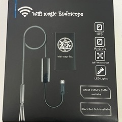 【受付中止】 Wi-Fi 内視鏡　ファイバースコープ　HD128...