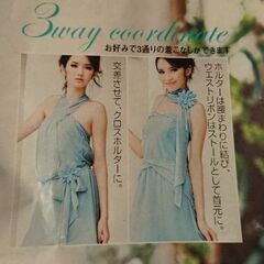 ウエスト切替ワンピースの画像