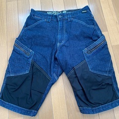 作業パンツ　半ズボン　サイズS　TSデザイン 51345