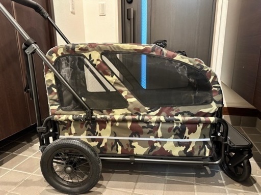 ペットカート　大型犬　AIRBUGGYキャリッジ　台車.ルーフ