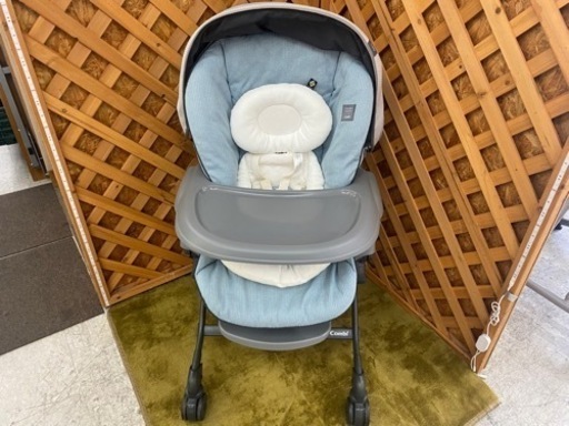 【愛品館 江戸川店】コンビ ホワイトレーベル ネムリラ AUTO SWING BEDi Long スリープシェル EG 2021年購入ID:110-024509-007