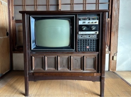 東芝　アンティークテレビ　昭和レトロ