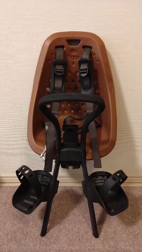 【定価の半額】前乗せチャイルドシートYepp Mini +レインカバーsorayu